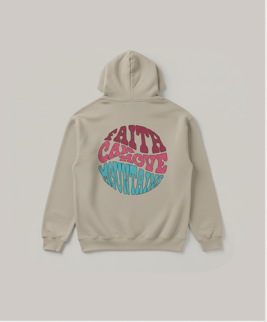 Sudadera "FAITH MOVE MOUNTAINS"